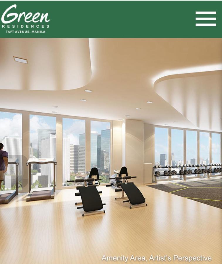 مانيلا Stays At Green Residences 1 Studio Room Couples Bed With Complimentary Breakfast For 2 المظهر الخارجي الصورة